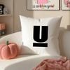 Brand UUndercover Cushion Cover Pillowcase Short Plush Invisible zipper Room Sofa Cushion Cover