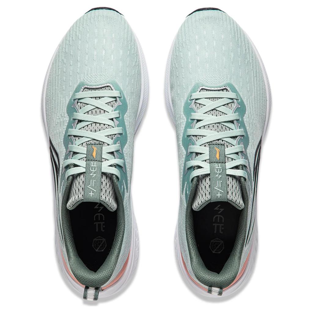 New LiNing Red Hare 7 Cushioning Anti Slip Wear Resistant Breathable Lightweight Rebound Low Top Running Shoes Men's Green ARPU003-30