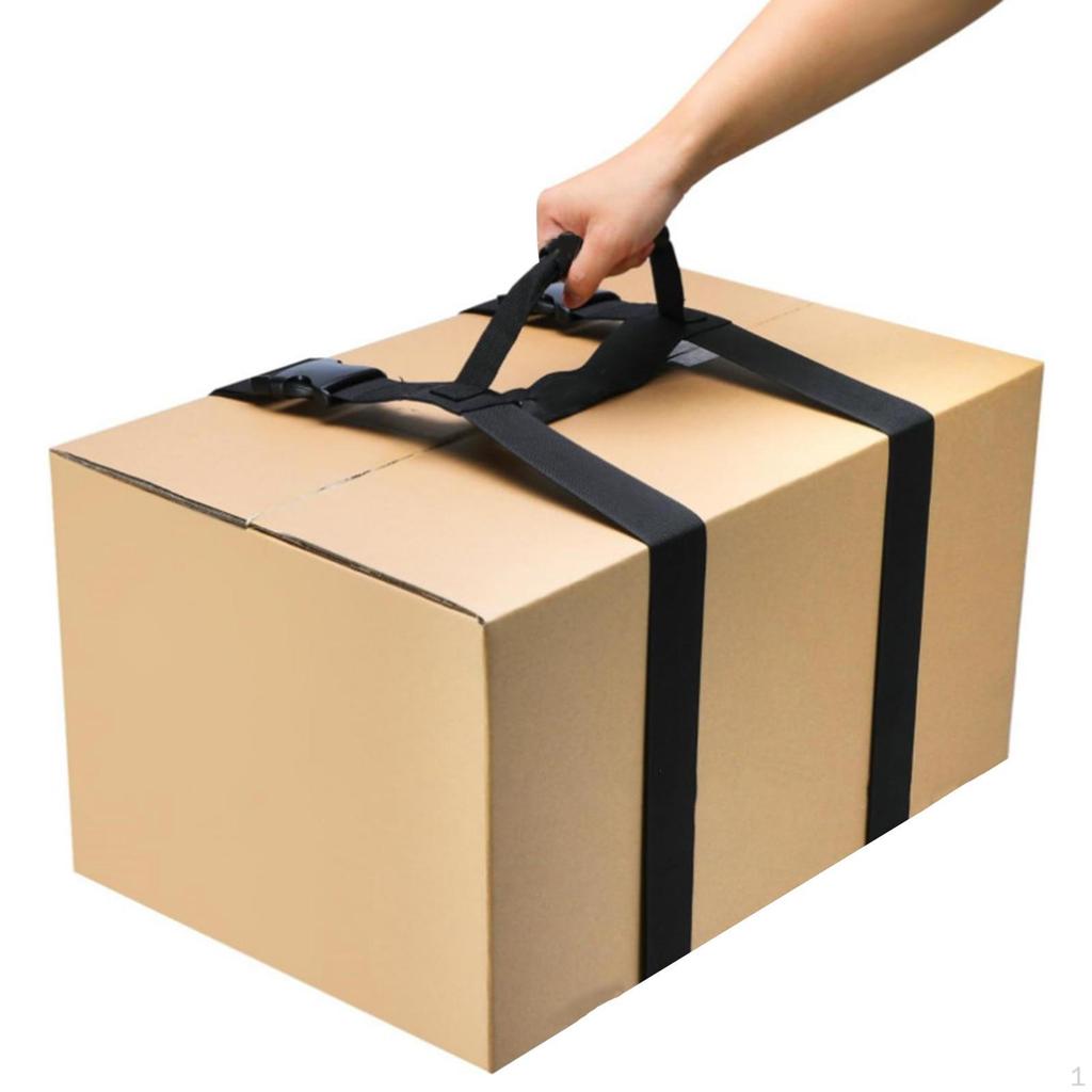 Box Carrying Strap with Handle for Moving Lightweight Accessory Camping