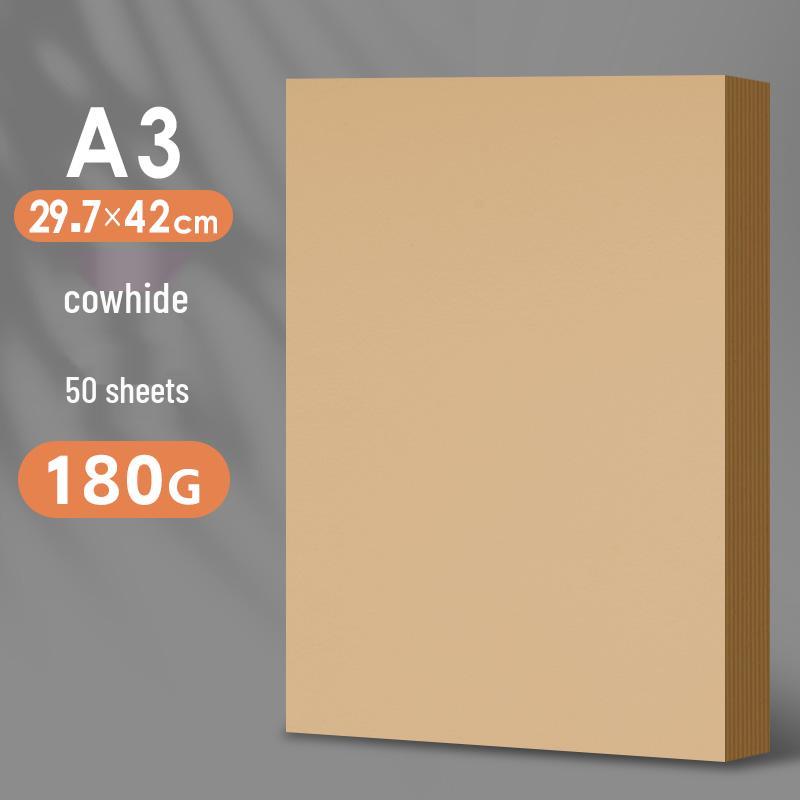 A4 White Cardstock, Black & Colored Paper, Thickened for DIY Kindergarten Crafts & Projects, A3/A4 Size.