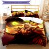 3pcs World of Warcraft1 Pattern Bedding Set Duvet Cover Set Includes Duvet Cover &pillowcases, Perfect All Season Bedroom Decoration & Gift