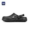 HLA Men's Breathable Soft Sole Beach Clogs