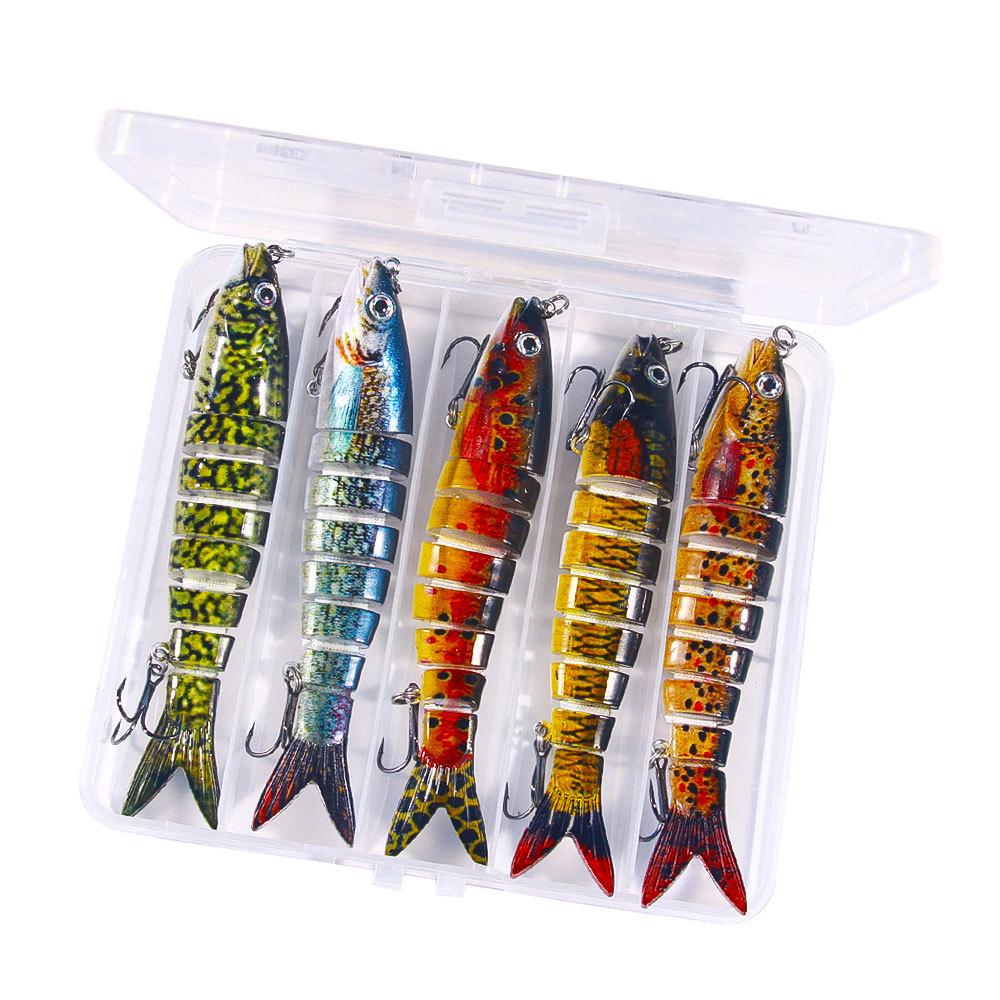 Isca de Pesca Biônica Articulada - 16 Cores, 13cm/18g