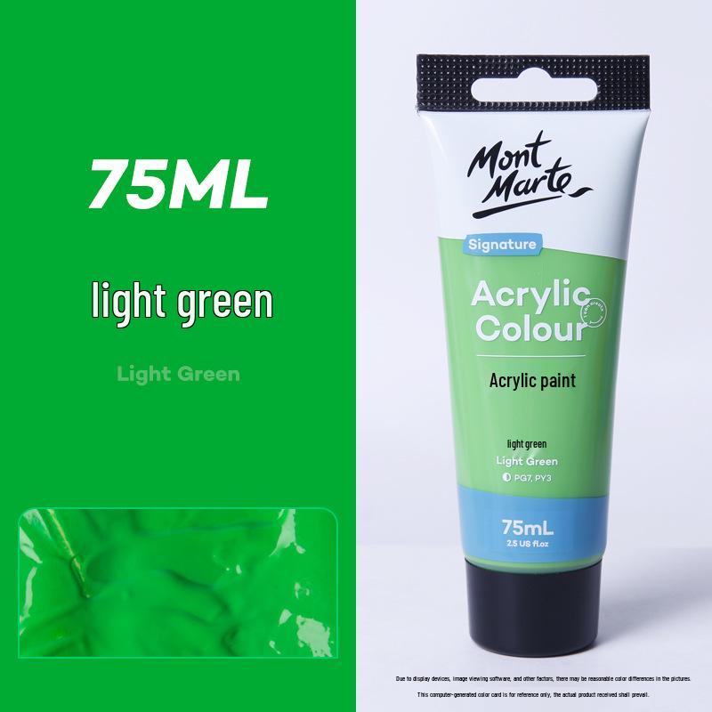 Montmartre 75ml Waterproof Non-Fading Acrylic Paint Set: Perfect for Children’s Textiles and Art Projects, Sunscreen Formula