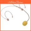 Good Quality Microphone Condenser Headset Mic 35mm Right Angled Interface For Wireless Bodypack