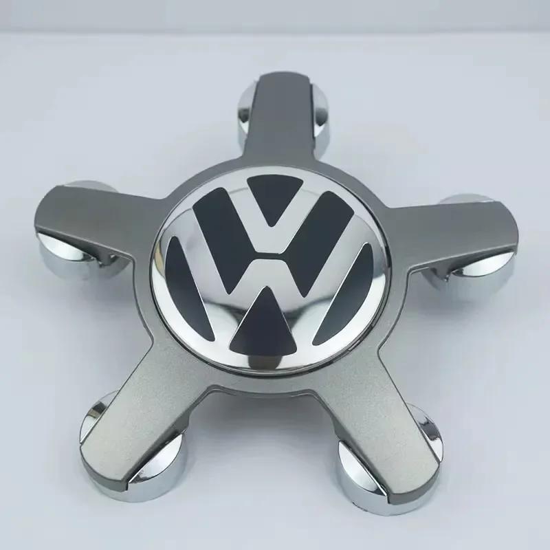 Dla VW VOLKSWAGEN Nowe 4 szt. 135 mm Pięć ramion Kołpak Środkowy Koła Samochodowego Pokrywy Piasty Odznaka logo 8R0601165 4F0601165N Dla Volkswagen VW Au