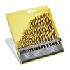 Special Offer: 13-19pc HSS Titanium Twist Drill Set, 1-10mm, for Wood, Aluminum & Iron (19 Pieces)