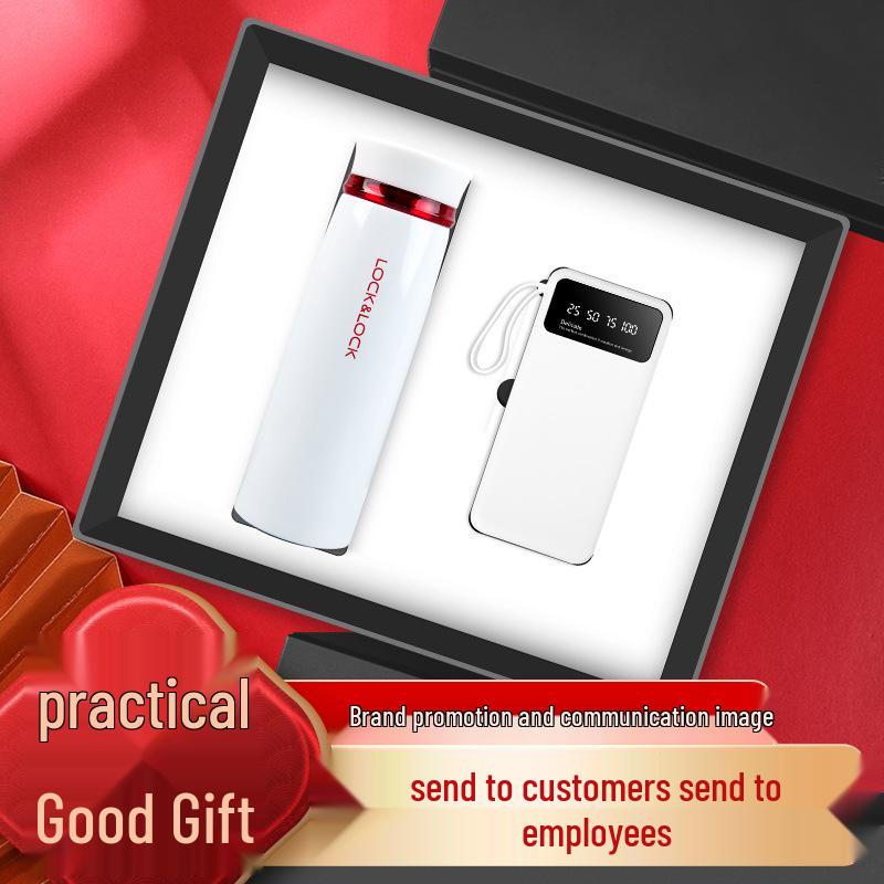 Premium Lock&Lock Cup Set: Elegant Corporate Souvenir for Customers and Employees