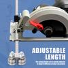 Adjustable Circular Saw Guide Rail Electric Positioning Caliper Stainless Steel Multi-Bearing For Accurate Wood Board Cuts