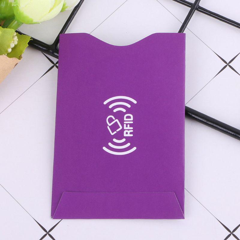 Buy 1Pc ID Credit Card Cover RFID Protector Shielded Sleeve Business