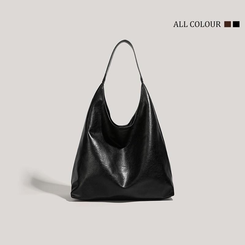 

Sensation bag commuter tote bag women s new trendy solid color texture shoulder bag popular underarm bag