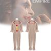 Twisted Clown Cosplay Costume For American Horror Story In Stylish Brown Fabric