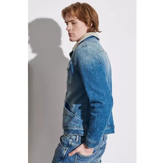 Куртка джинсовая Wrangler 124MJ SHERPA