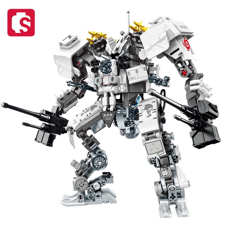 Non-Toxic Sembo Block The Wandering Earth Military Mecha Model Assembly Building Block Moc Robot Bricks Kids Toys For Children Christmas Gifts