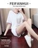 200 Jin Plus Size Women's Casual Summer Suit, Korean Style, Black Loose-Fit Short Sleeve Shorts Two-Piece Set