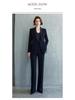 Elegant Spring & Autumn Chinese Buckle Suit Set for Women with Micro Flare Pants