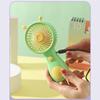 Mini Portable Fan ABS Cute Snail USB Rechargeable Quiet Small Handheld Desk Fan for Home Travel