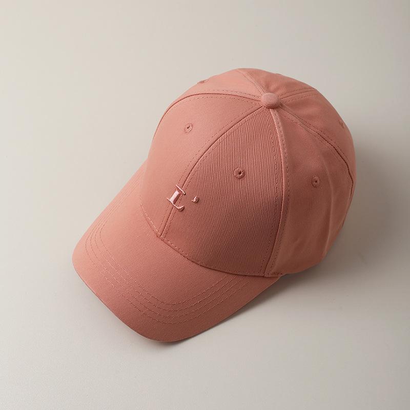 Hard Top Baseball Cap Fashionable Versatile Simple Embroidery Letter Cap Women's Spring and Autumn Couple Sunshade Hat Men's Hat