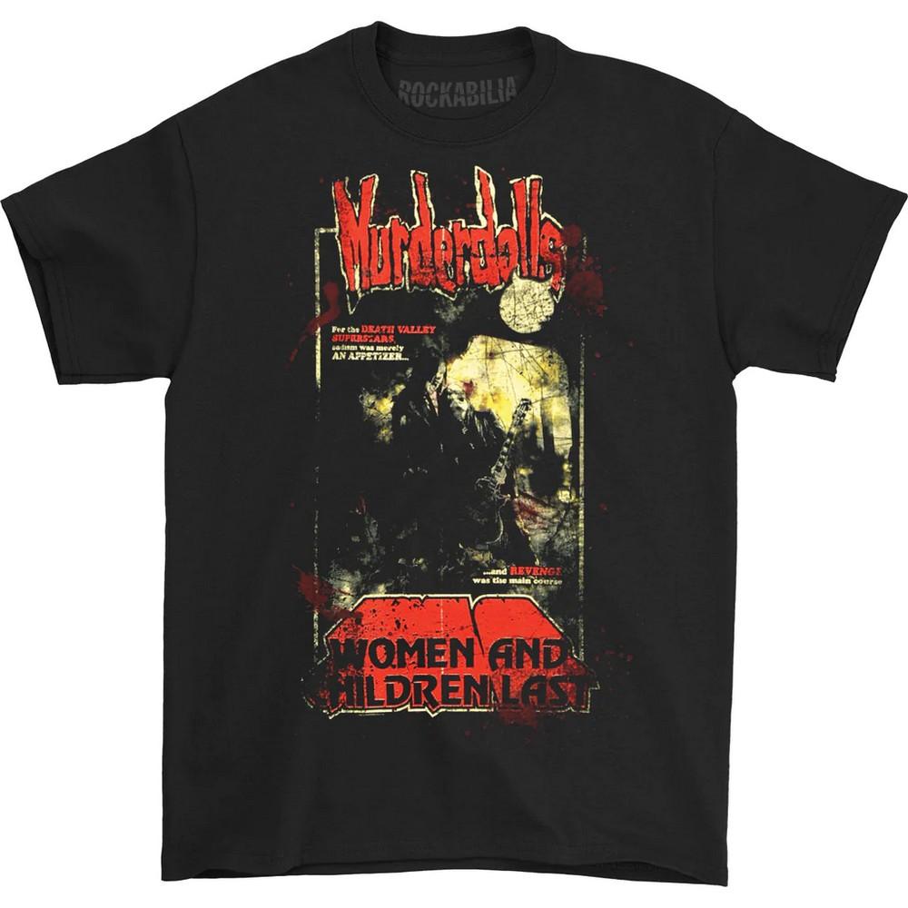 Футболка с плакатом ужасов 80-х годов для взрослых «Murderdolls» унисекс