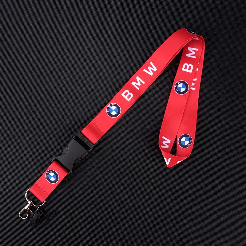 NDQB9 Mobile Phone Motorcycle Car Neck Strap Lanyard Keychain For Bmw E46 E36 G20 E90 E60 F30 F10 E39 X1 M Performance Car Accessories