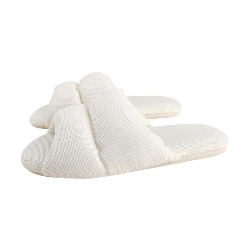 Cute cartoon home casual slippers women's four seasons new versatile non-slip outer wear cotton and linen slippers