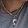 Dopamine Bohemian Starfish Pendant Necklace OT Buckle Beach Jewelry Beaded Choker  Casual Wear