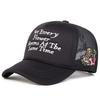 Unisex Not Every Letter Embroidery Baseball Net Caps Hip Hop Cap Spring Summer Outdoor Adjustable Casual Hats Sunscreen Hat