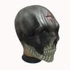 Halloween Horror Blutspritzer Krieger Totenkopfmaske CS Horror Totenkopfmaske für Spiele Latex Kapuzen-Requisite