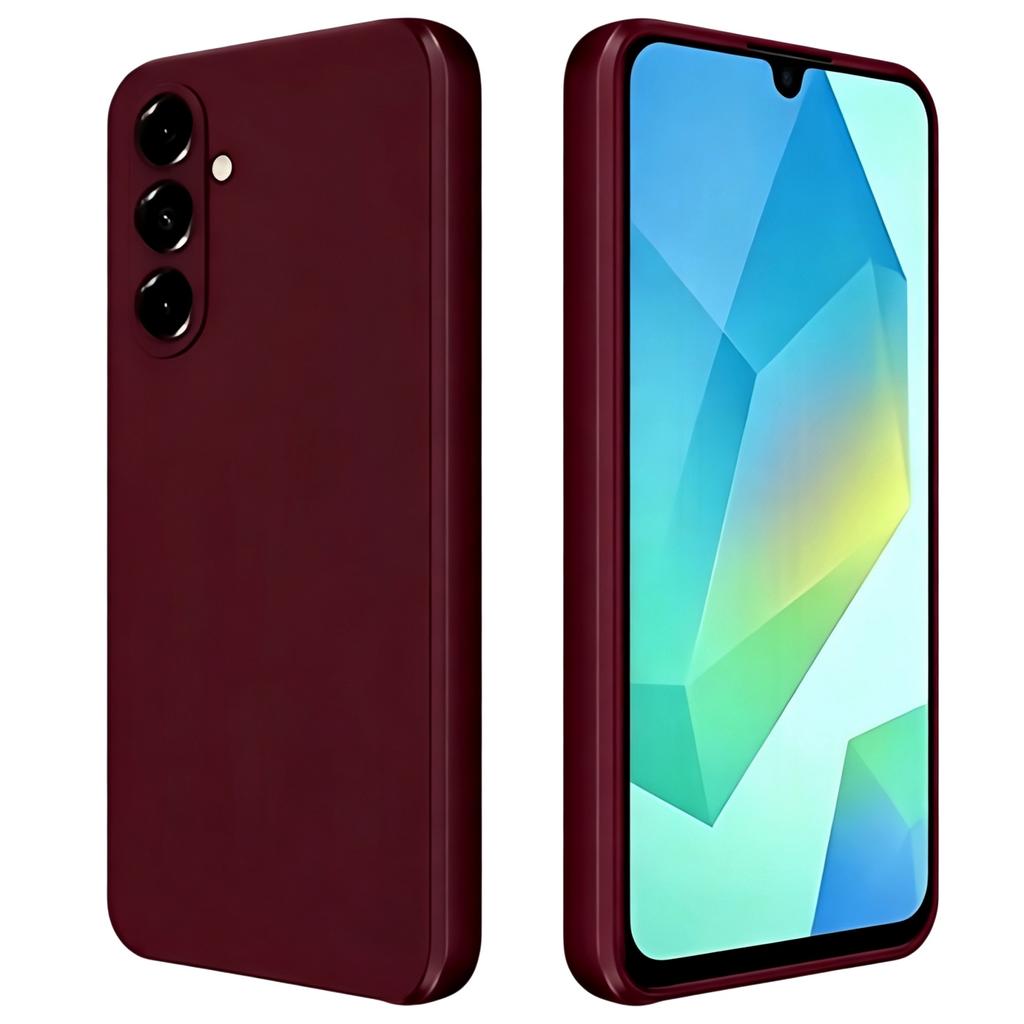 Noble Fashion Solid Colour Shockproof Protective Liquid Silicone Case For Samsung Galaxy A16 4G/5G
