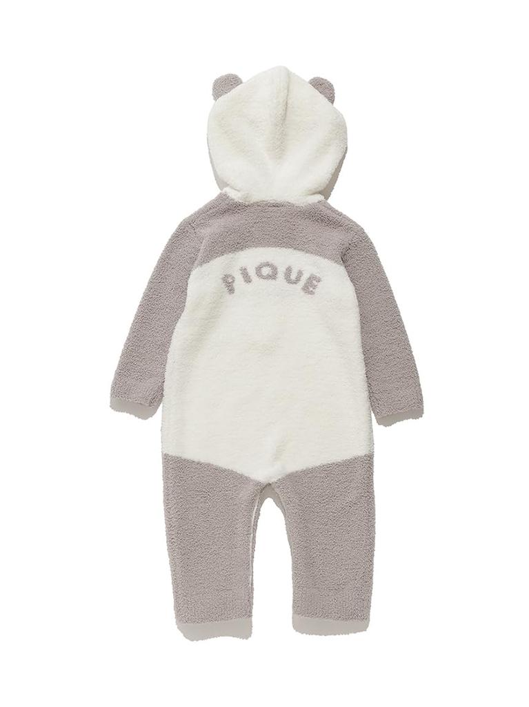 BABY Powder Animal Rompers PBNO259025 OWHT 80 [Gelato Pique]