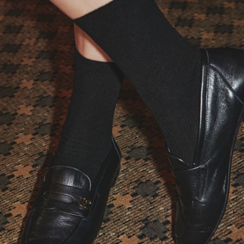 I Hate Monday Essential Socks Black