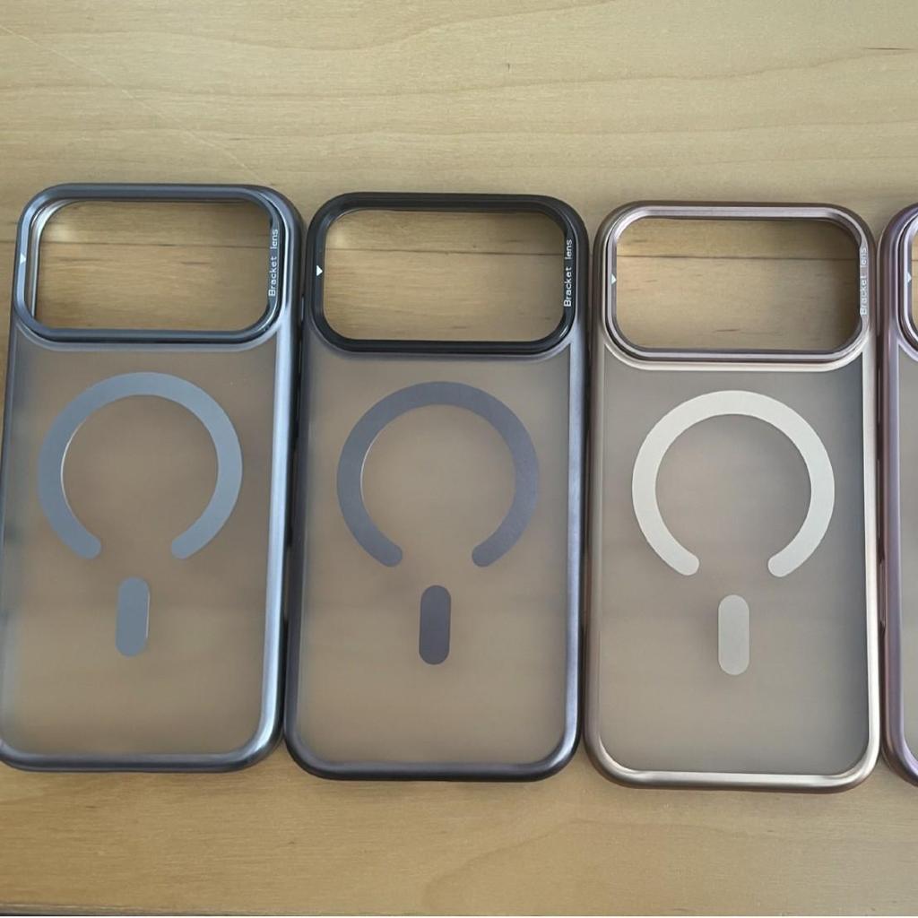 Apple 17 Anti-drop PC Back Phone Case: Full Coverage, High-end Protective Frame