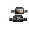 4kanálový skrytý tachograf 1080P HD Mini Dash Cam Videorekordér Přední Levá Pravá Zadní Nahrávání ve smyčce nočního vidění DVR Černá skříňka