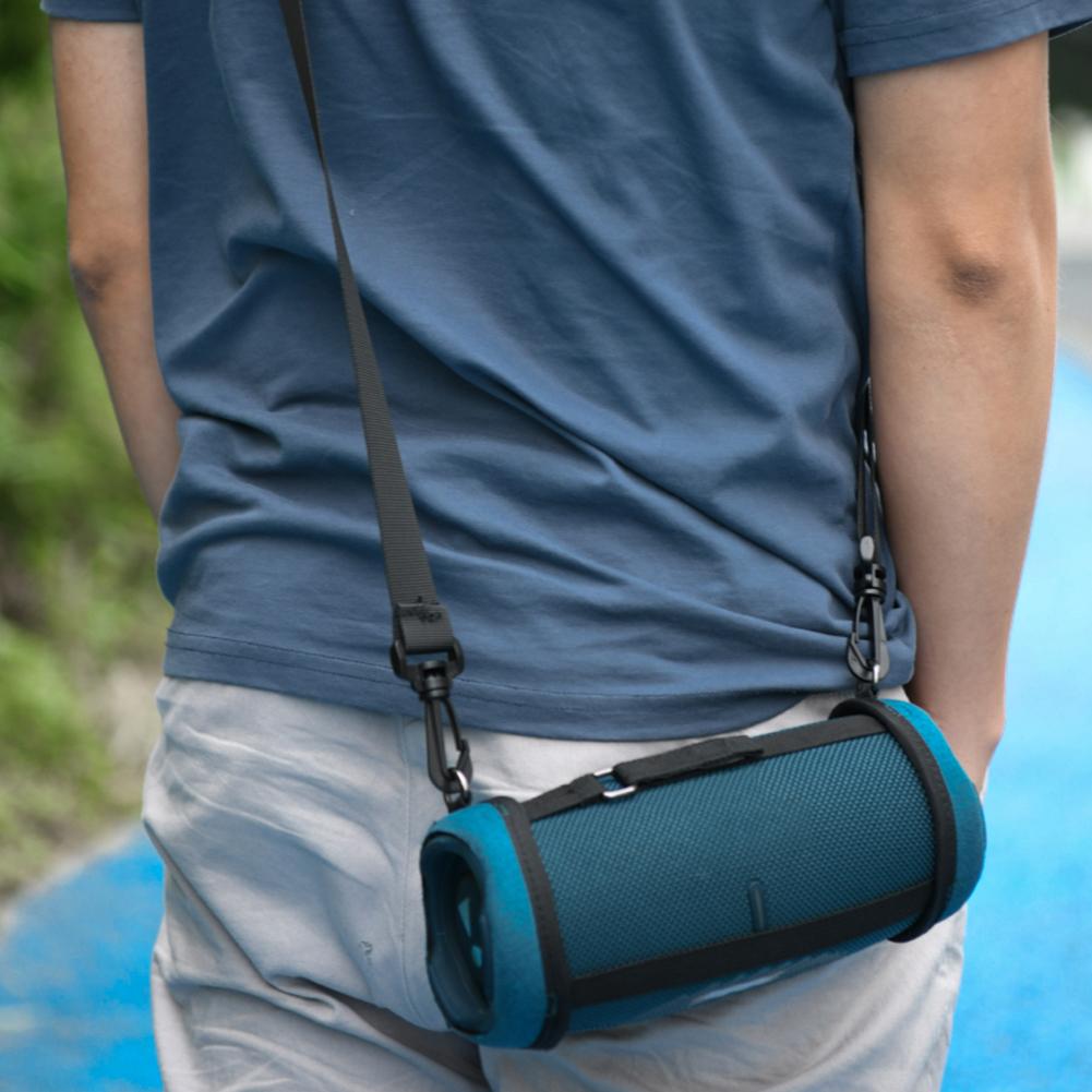 For JBL Charge 5 Bluetooth-Compatible Speaker Silicone Cover Case Protective Skin Holder Carrying Pouch Speaker Accessories