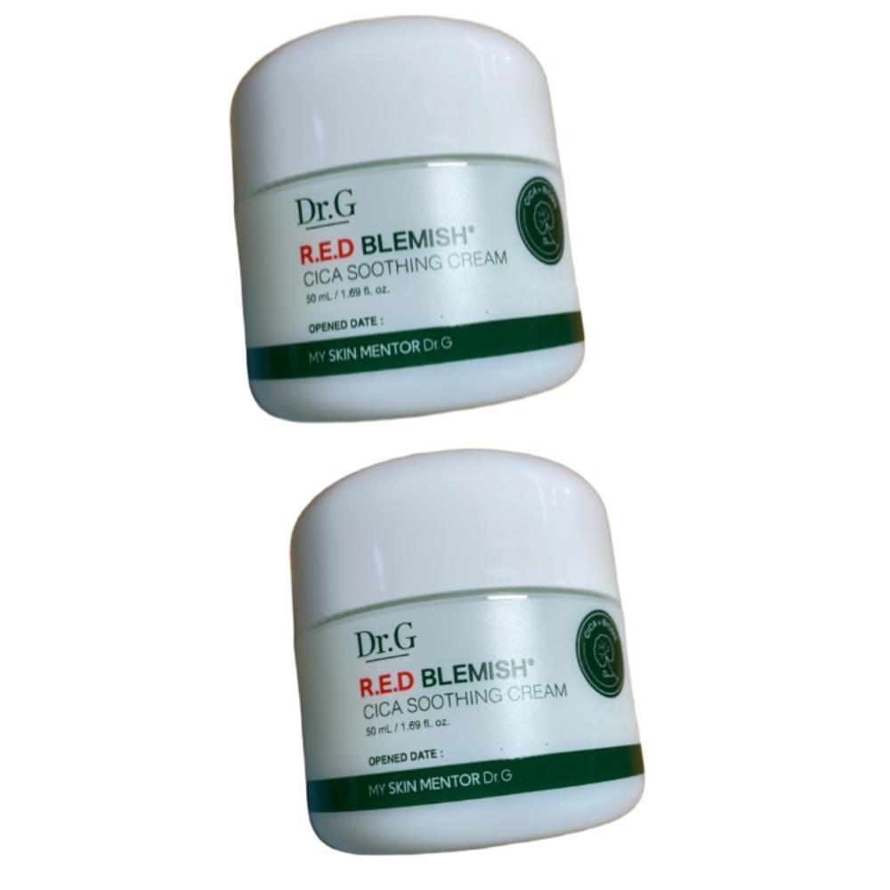 

Dr.G Red Blemish Cica Soothing Cream – 50ml (Set of 2)