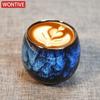 1PC Kiln Change Ceramic Cup Porcelain Kung Fu Tea Cups 110ml Drinkware Tableware Pottery Drinkware Tableware Coffee Mug Wine Mug