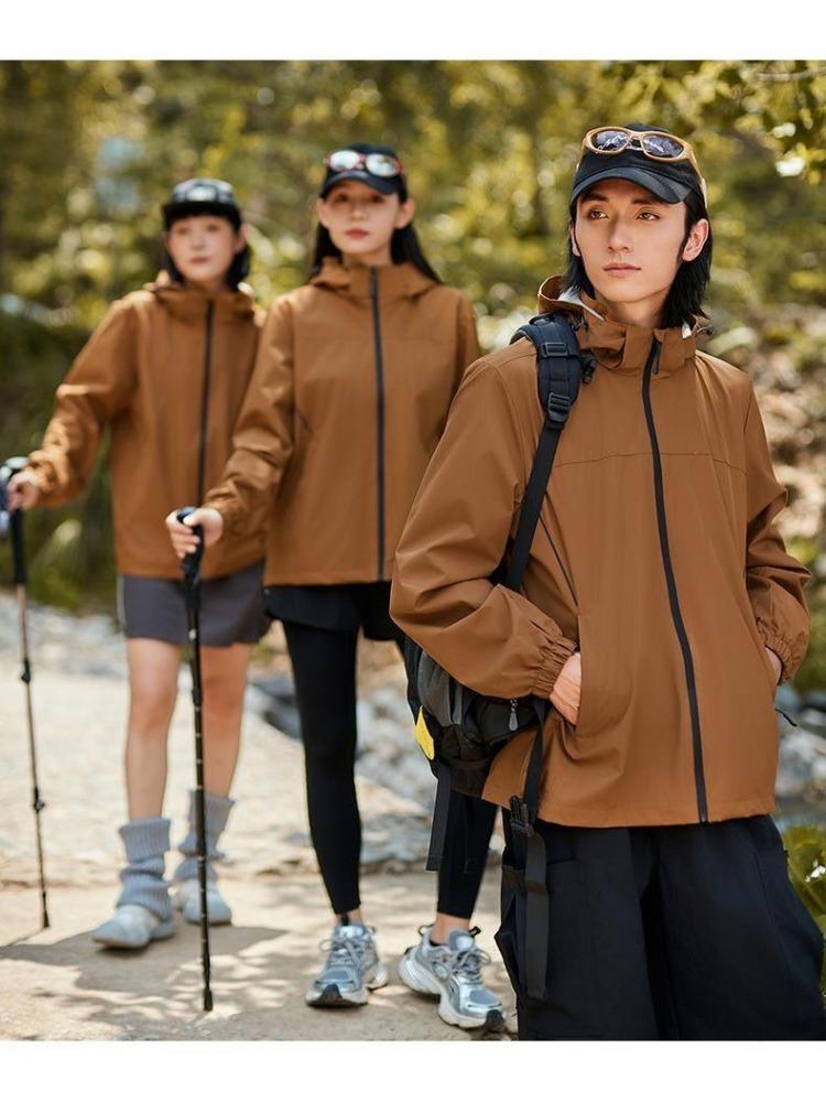 Pánské a dámské modely Větruodolné látky Pohodlná a stylová Tenká sekce Běžecká bunda Všestranný kabát YG-M99