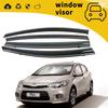 Kia K-Series (2011-2020) Car Door Rain Visor, Window Eyebrow for All-Weather Protection and Styling