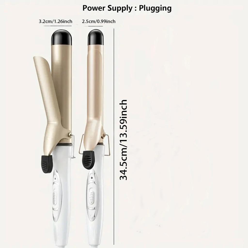 1PC automatic curling iron quick heating intelligent temperature control ceramic coating perm rotary curling iron holiday gift