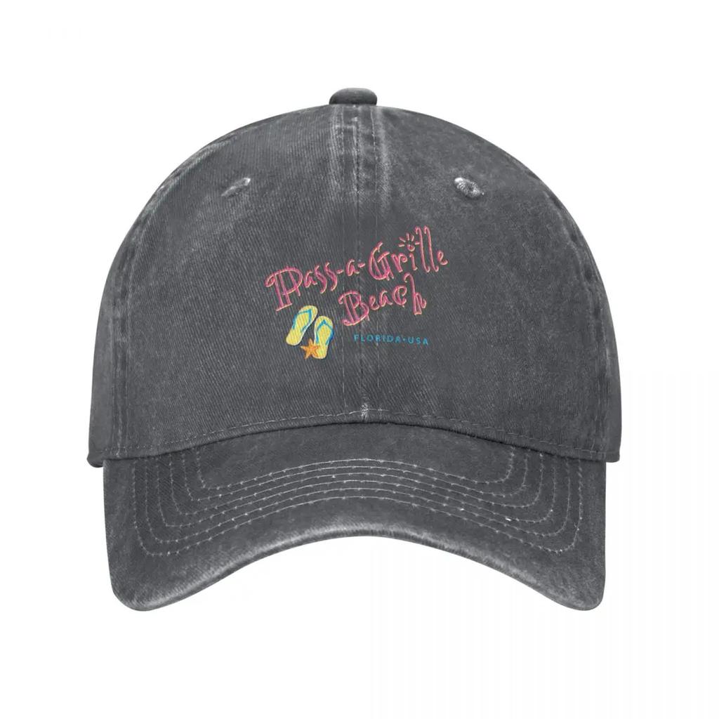 PassaGrille Beach Florida Baseball Cap winter hats for Unisex Dropshipping fashionable Military Cap Unisex Ladies Unisexs