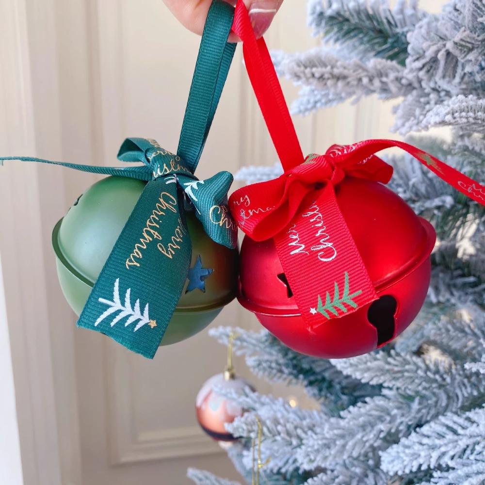 8cm Christmas Chime Bells Jingle Bells Xmas Tree Hanging Bells  New Year Home Ornament