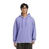 Li Ning Fitness Series Solid Color Loose Pullover Hoodie Unisex Hoodies Fluorescent Blue Purple AWDS036-6