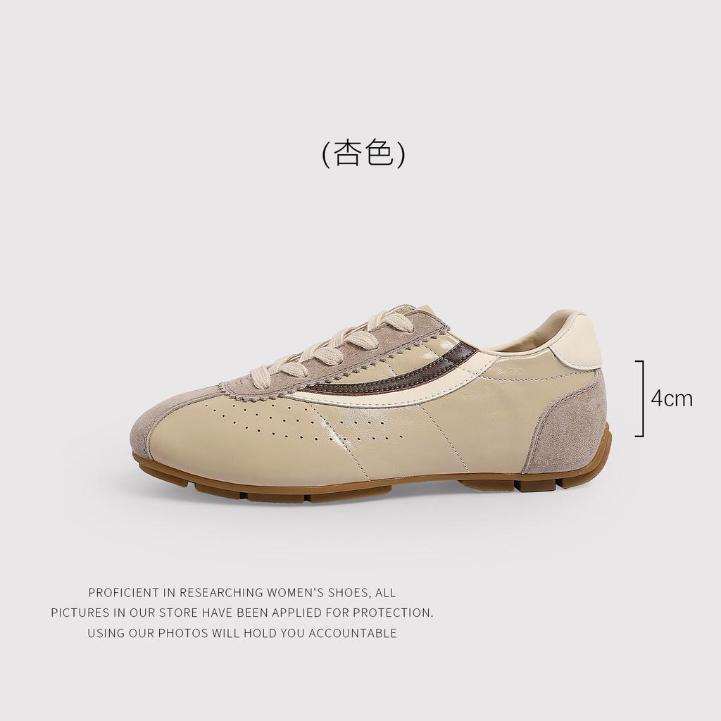 Cowhide European Board Shoes Women'S Shoes Outdoor Whitehead Breathable Advanced Sense