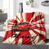 Custom Name Racing Theme Printed Blanket - Perfect for Couch, Bed, Travel & Outdoor Use | Machine Washable, Cozy & Durable.
