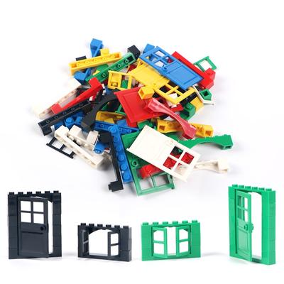 102pcs Door Window Brick Bulk DIY House Building Blocks MOC Bricks Toys City Architect for Kids Educational Toy