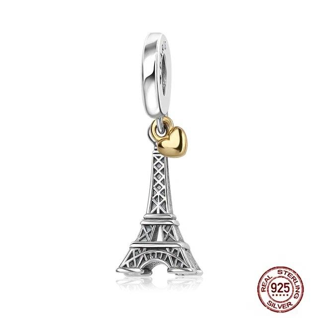 Charms FitFashion 925 Silver Original Bracelet Luminous Firefly Butterfly Turtle Feather Blue Eyes Beads DIY Daily Jewelry Gift