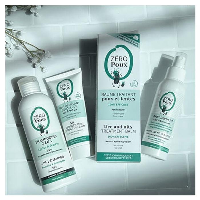 Shampoing cheveux normaux - Shampoing 2en1 anti-poux - Mulato