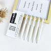 Office School Supplie Calabash Head Brush Question White High Value Student 0.5 Push Type Gel Pen Black Exam Carbon Kawai Lovely