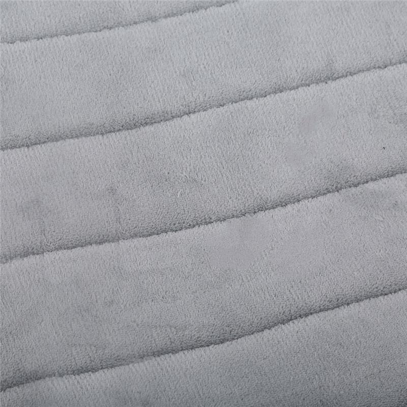 U-shaped Toilet Bath Mat Memory Foam Toilet Mat Soft Anti-Skid Water Absorbing Door Mat Bathroom and Home Decoration Carpet