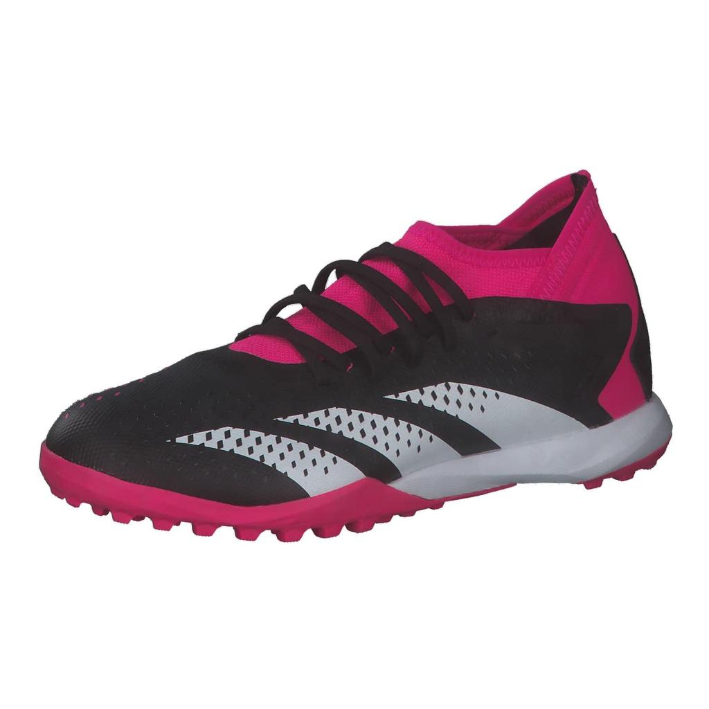 Adidas Predator TF LTC75 Futsal Core Shock Pink Size Accuracy.3 Men's Shoes, Black/Footwear White/Team (GW4637), 27.5cm